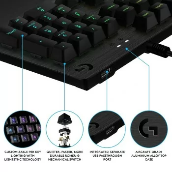 Logitech G512 Carbon GX Brown